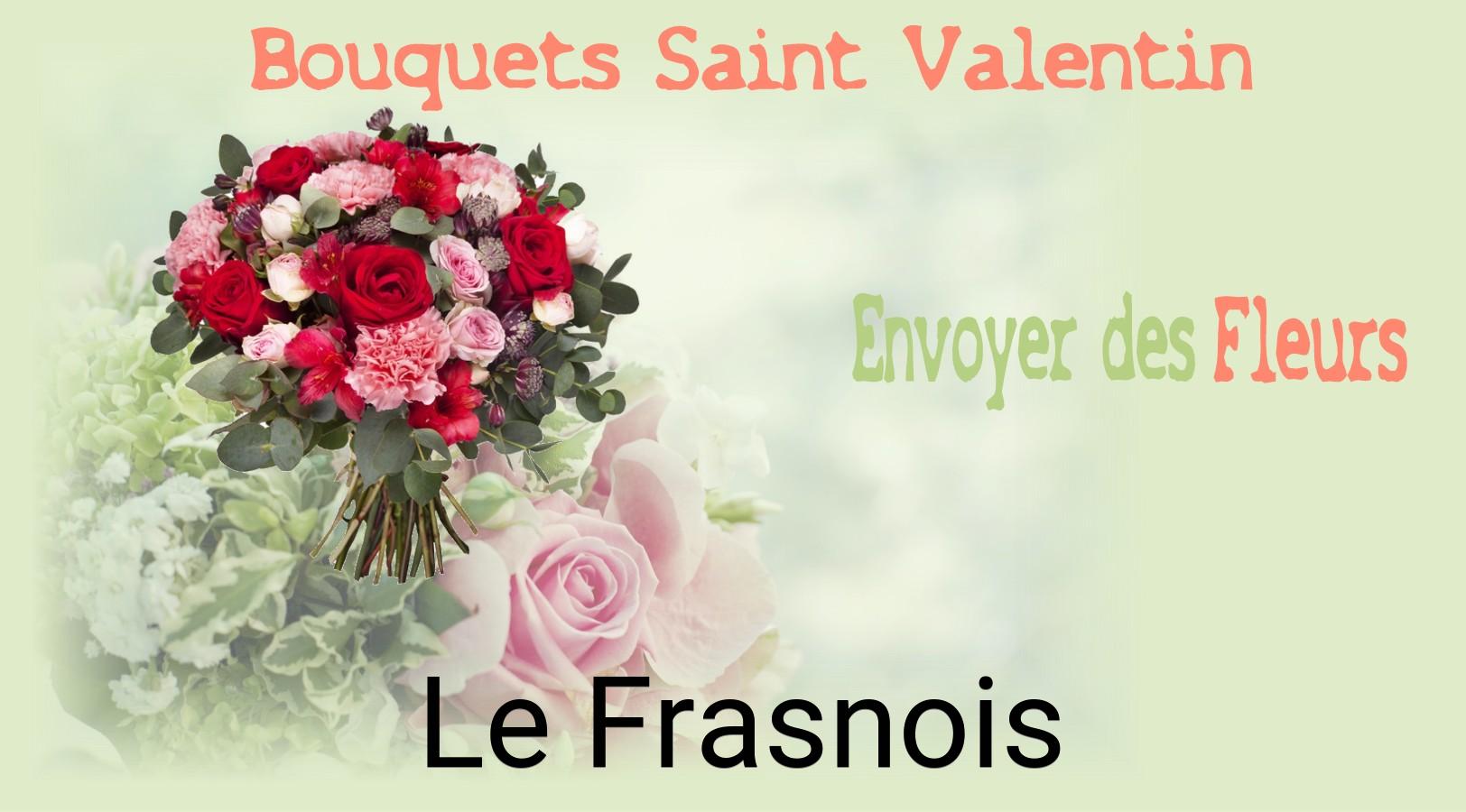 Roses de Saint-Valentin livrées à Le Frasnois